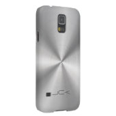 金属モダン銀 – 灰色ステンレス鋼の外観 Case-Mate SAMSUNG GALAXYケース (裏面/右)