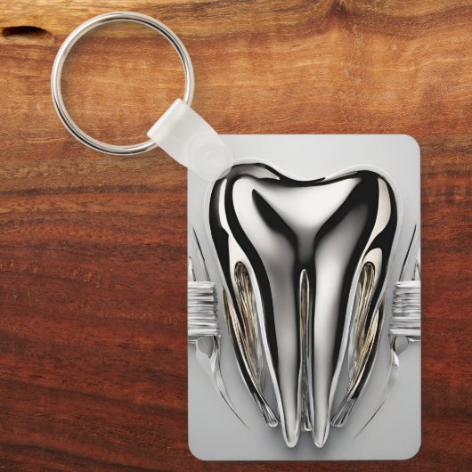 金属モル キーホルダー (正面)