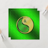 金属ヤギの年 カード (正面/裏面インサイチュ)