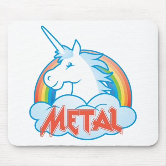金属ユニコーン マウスパッド (正面)