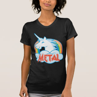 金属ユニコーン Tシャツ