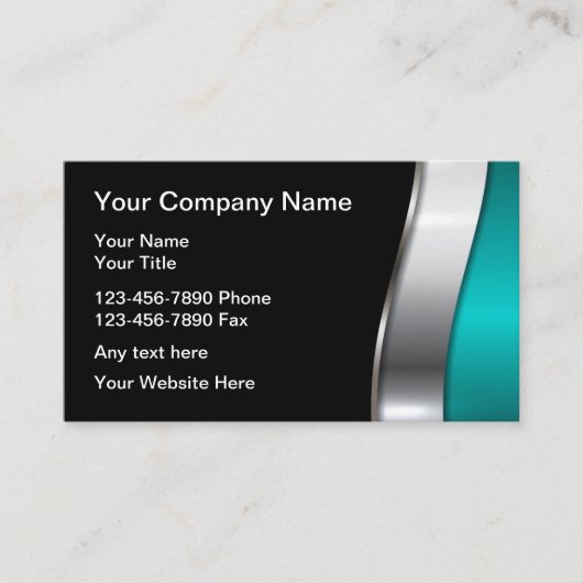 金属リサイクルサービス 名刺 (正面)