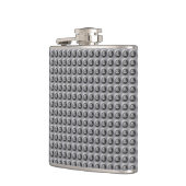 金属リベット模様プリント フラスク (左)