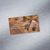 金属ルール磁気ビジネスカードテンプレート マグネット名刺 (インサイチュ)