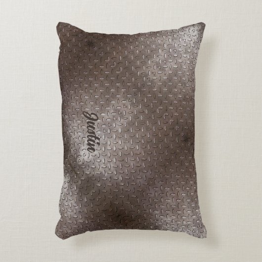 金属ロインスパイアフト工業用デコール名前をカスタムする アクセントクッション (正面(垂直))