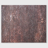 金属ヴィンテージテクスチャ（傷とクラック） ラッピングペーパー (フラット)