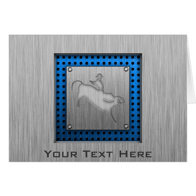 金属一見のBullのライダー (正面横)