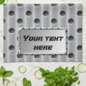 金属一見 キッチンタオル (折り畳み)