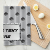 金属一見 キッチンタオル (四つ折り)