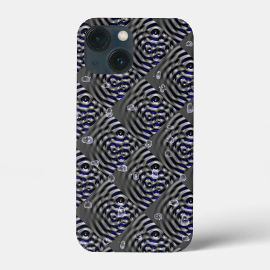 金属上の雨滴 Case-Mate iPhoneケース (裏面)