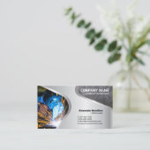 金属仕上げ名刺 名刺 (スタンド正面)