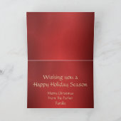 金属休日カード シーズンカード (内部)