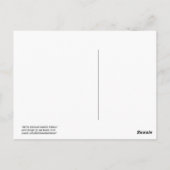 金属元素カレイドパターン ポストカード (裏面)