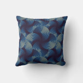 金属円の光学錯覚、シームレスなパターン クッション (裏面)