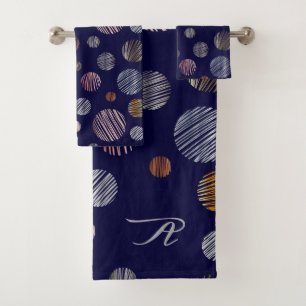 金属円 バスタオルセット