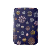 金属円 バスマット (正面縦)