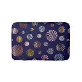 金属円 バスマット (正面)