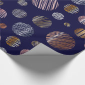 金属円 ラッピングペーパー (角)