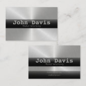 金属加工名刺 名刺 (正面/裏面)