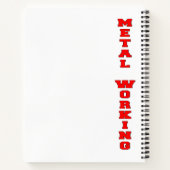 金属加工 ノートブック (裏面)