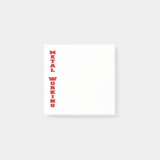 金属加工 ポストイット (正面)