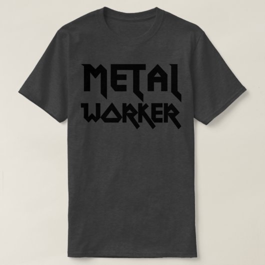 金属労働者 Tシャツ (デザイン正面)