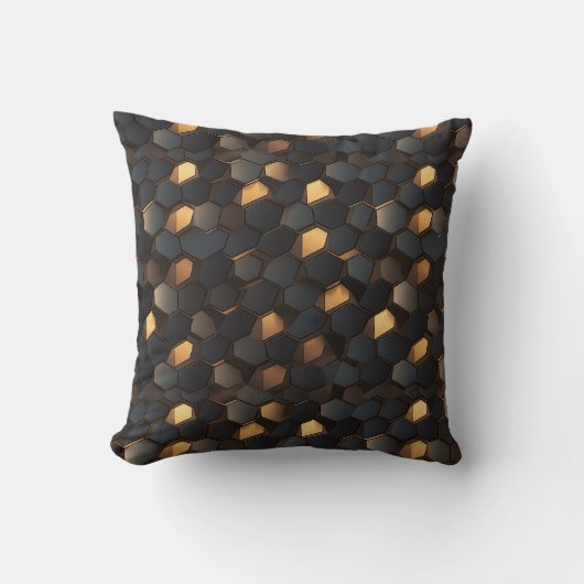 金属化デザイン クッション (正面)