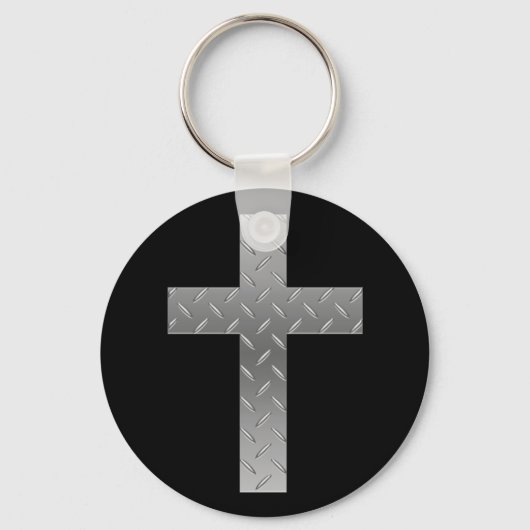 金属十字 キーホルダー (正面)