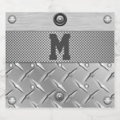 金属及び鋼酒 リキュールボトルラベル (シングルラベル)