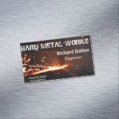 金属工事 マグネット名刺 (インサイチュ)