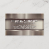 金属工業背景 名刺 (正面)