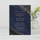 金属帯結婚の 招待状 (スタンド正面)