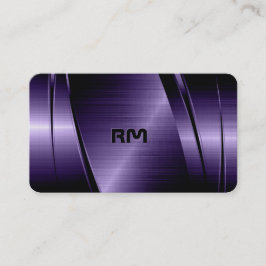 金属幾何学背景ビジネスCa 名刺