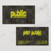 金属建築溶接機パターン 名刺 (正面/裏面)