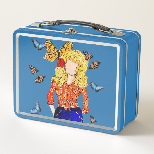 金属弁当箱 メタルランチボックス (正面)