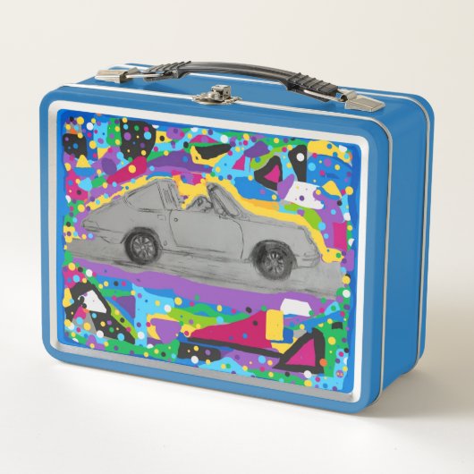 金属弁当箱 メタルランチボックス (正面)