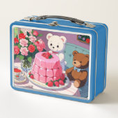 金属弁当箱 メタルランチボックス (正面)