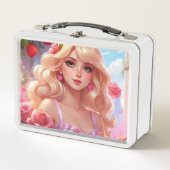 金属弁当箱 メタルランチボックス (正面)