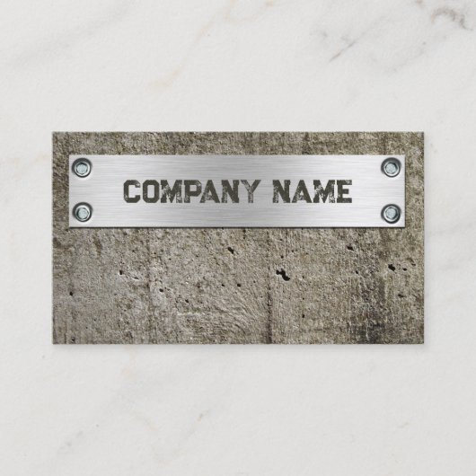 金属成形型溶接切断加工 名刺 (正面)