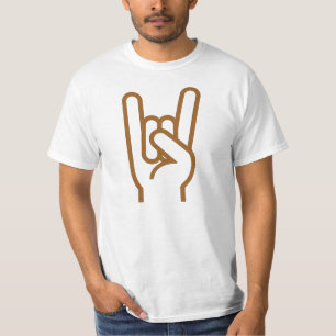 金属手のTシャツ Tシャツ