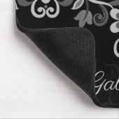 金属抽象芸術フローラ マウスパッド (コーナー)