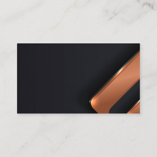 金属抽象芸術背景 名刺 (裏面)