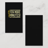 金属探おもしろい知宝物ハンター趣味 名刺 (正面/裏面)