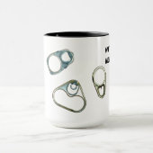 金属探知器アーチネメシスのプルタブ マグカップ (中央)