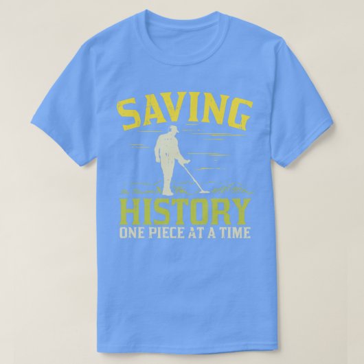 金属探知器財宝ハンター賞品狩りプレゼント Tシャツ (デザイン正面)