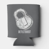 金属探知宝探しハンター遺物ロック 缶クーラー (裏面)