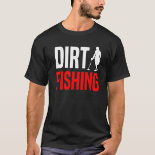 金属探知宝物探知狩り探偵団ダートFis Tシャツ