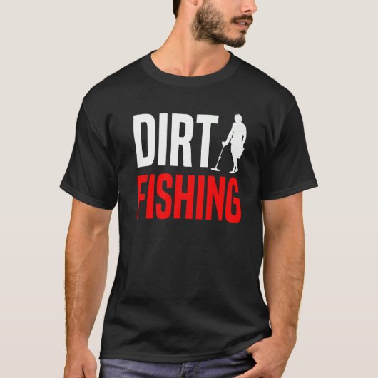 金属探知宝物探知狩り探偵団ダートFis Tシャツ (正面)