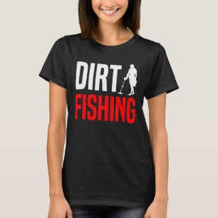 金属探知宝狩り探偵団Dirt Fi Tシャツ