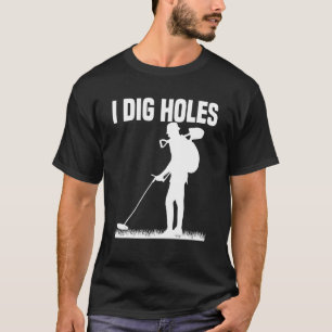 金属探知宝狩り探偵私が掘るH Tシャツ